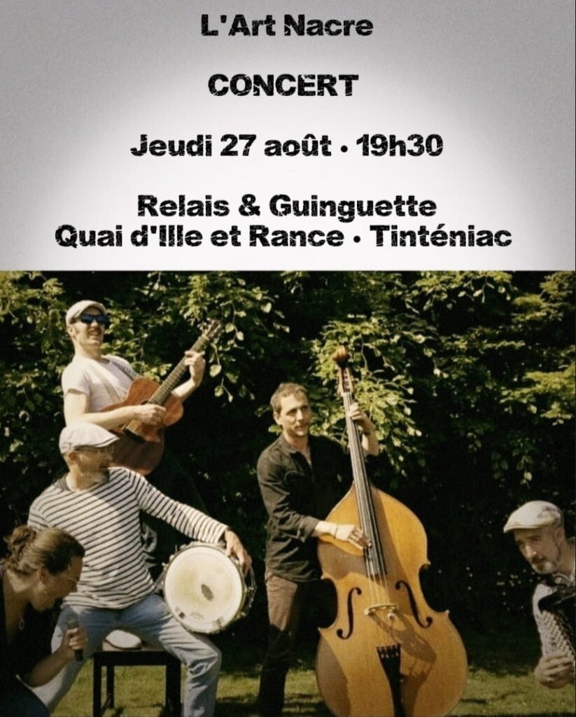 evenements-a-tinteniac-concert-jeudi-27-aout-guinguette-tinténiac-canal-l'art-nacre-chanson-française