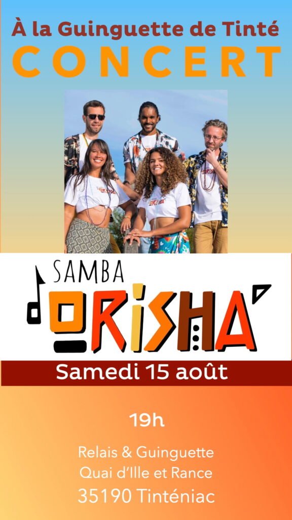 concert-samedi-15-aout-2026-guinguette-tinténiac-samba-orisha